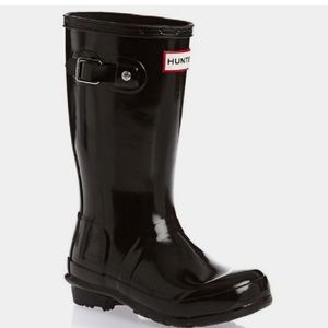 Original Kids Gloss Hunter Boots in Black
